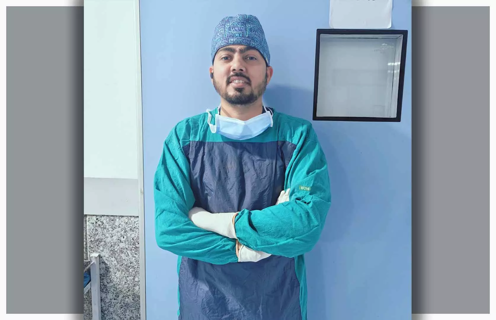 LONGEST SEGMENT OF LARGE INTESTINE REMOVED SURGICALLY BY A SURGEON