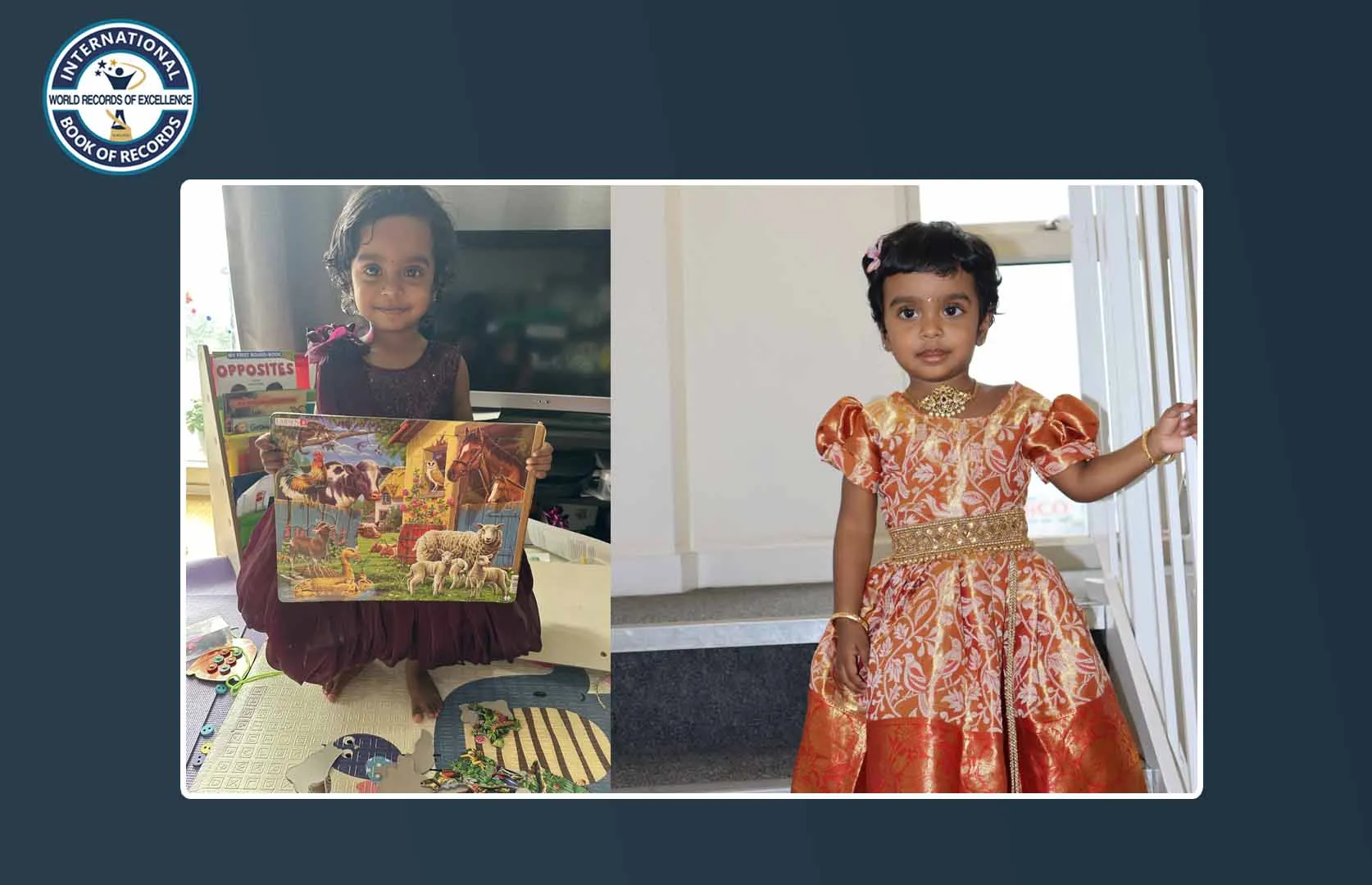 FASTEST TO SOLVE 23 PIECES ANIMAL JIGSAW PUZZLE BY A TODDLER