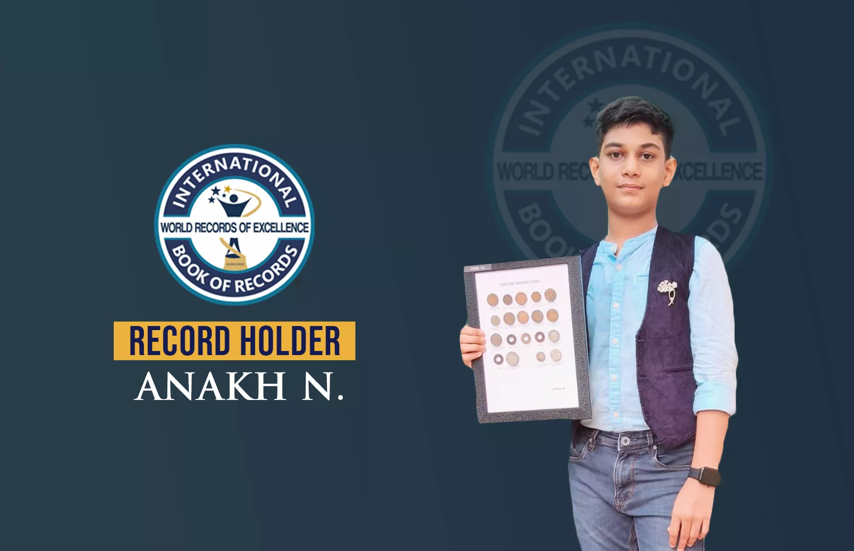 YOUNGEST TO HAVE BIGGEST COLLECTION OF INDIAN CURRENCY COINS