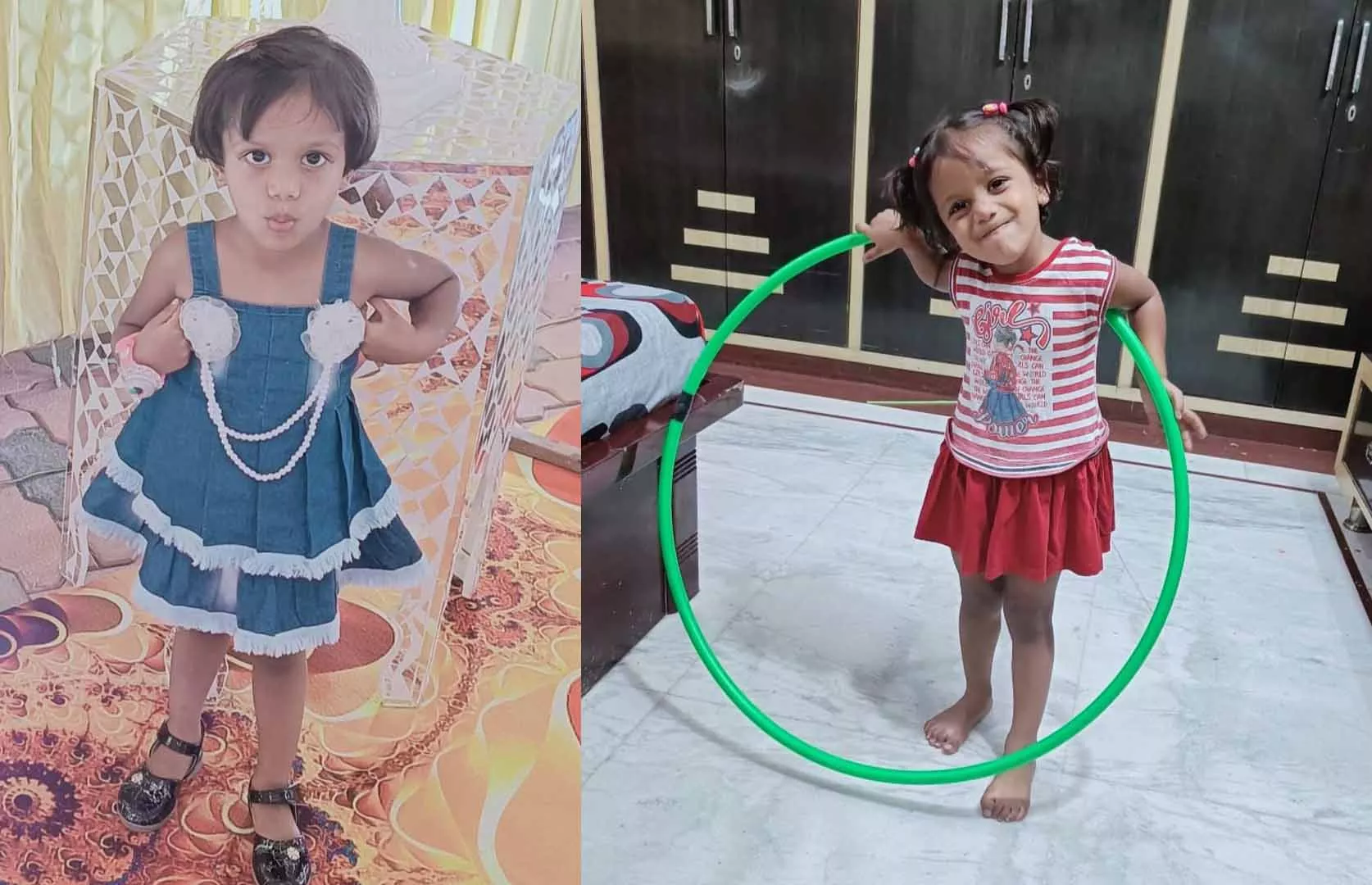 MOST HULA HOOP SPINS WITH TWO HULA HOOPS AROUND WAIST IN ONE MINUTE (KID)