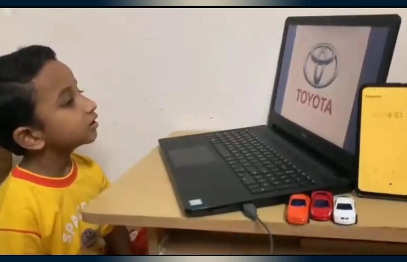YOUNGEST TO IDENTIFY AND RECITE NAMES OF 50 CAR LOGOS IN SHORT TIME