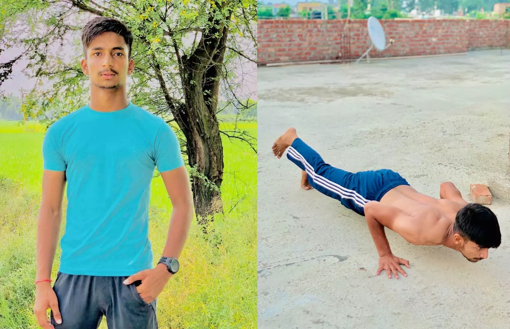 MAXIMUM PUSH UPS WITH ONE LEG RAISED IN 30 SECONDS BY A TEENAGER