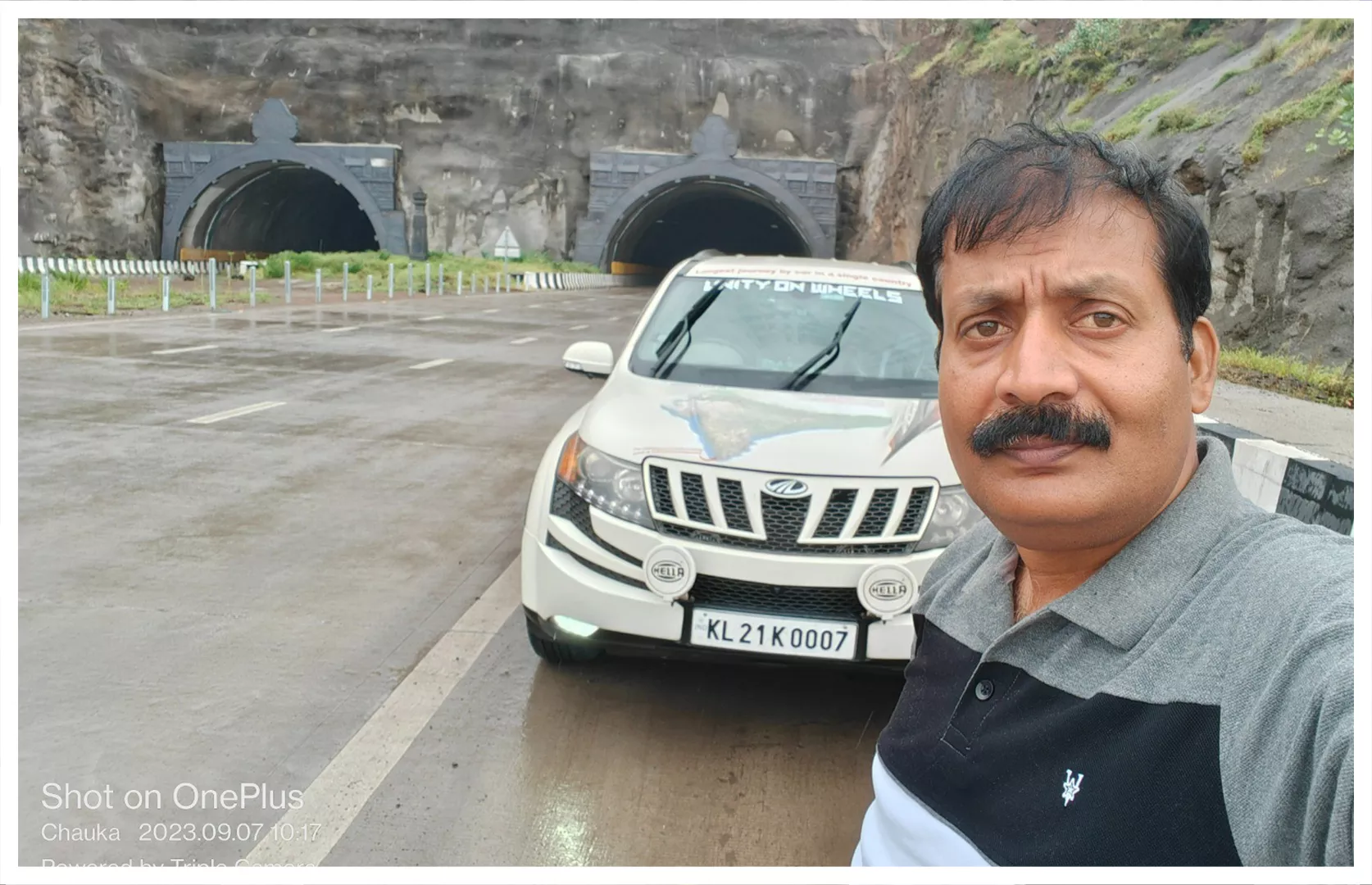 LONGEST ROUND JOURNEY DISTANCE COVERED BY CAR