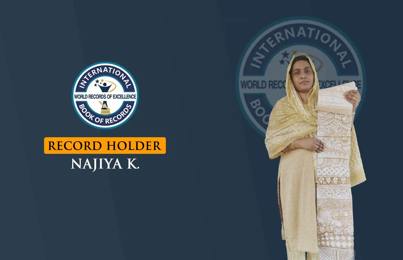 LONGEST MEHNDI DESIGN MADE ON A DRAWING PAPER WITH MEHNDI