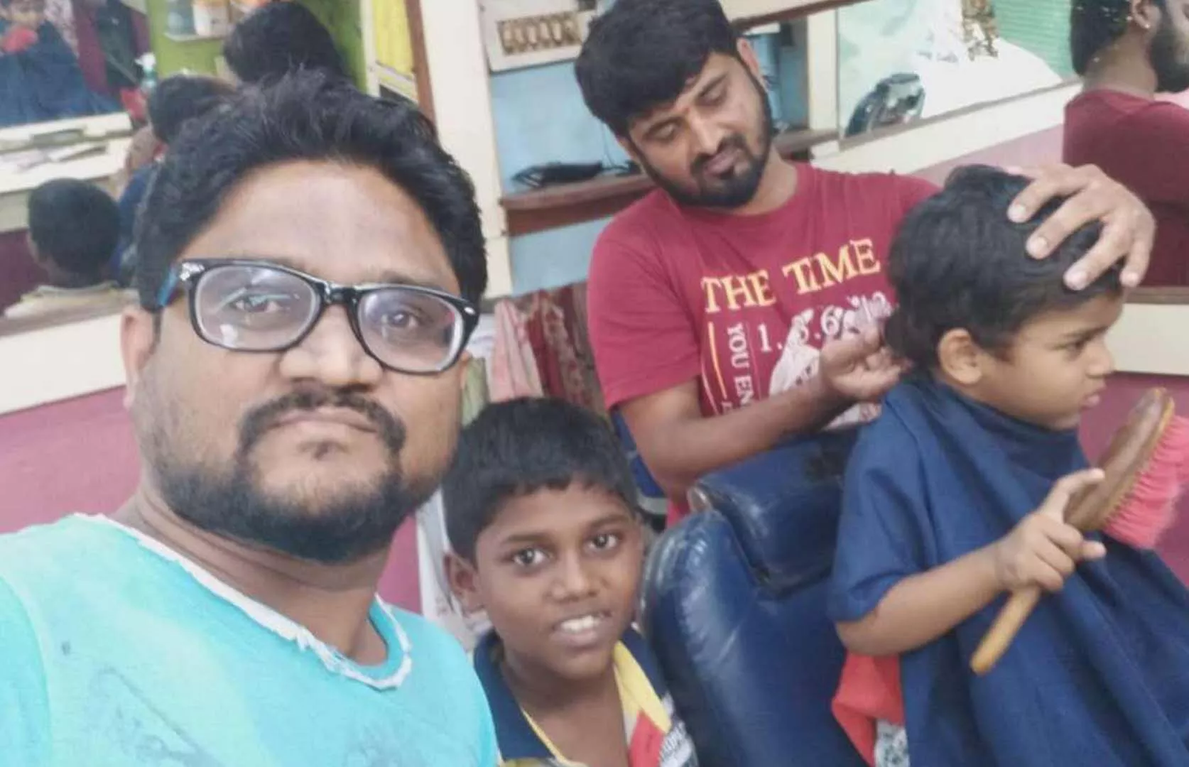 YOUNGEST TO HAVE MOST HAIRCUTS FROM SALONS