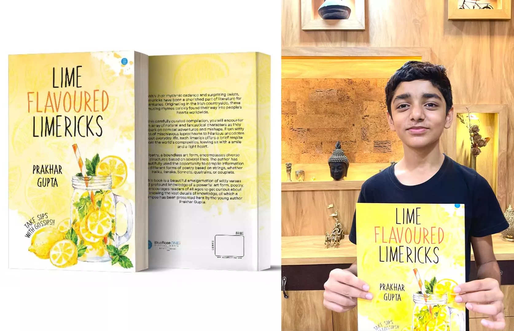 YOUNGEST AUTHOR OF LIMERICK BOOK