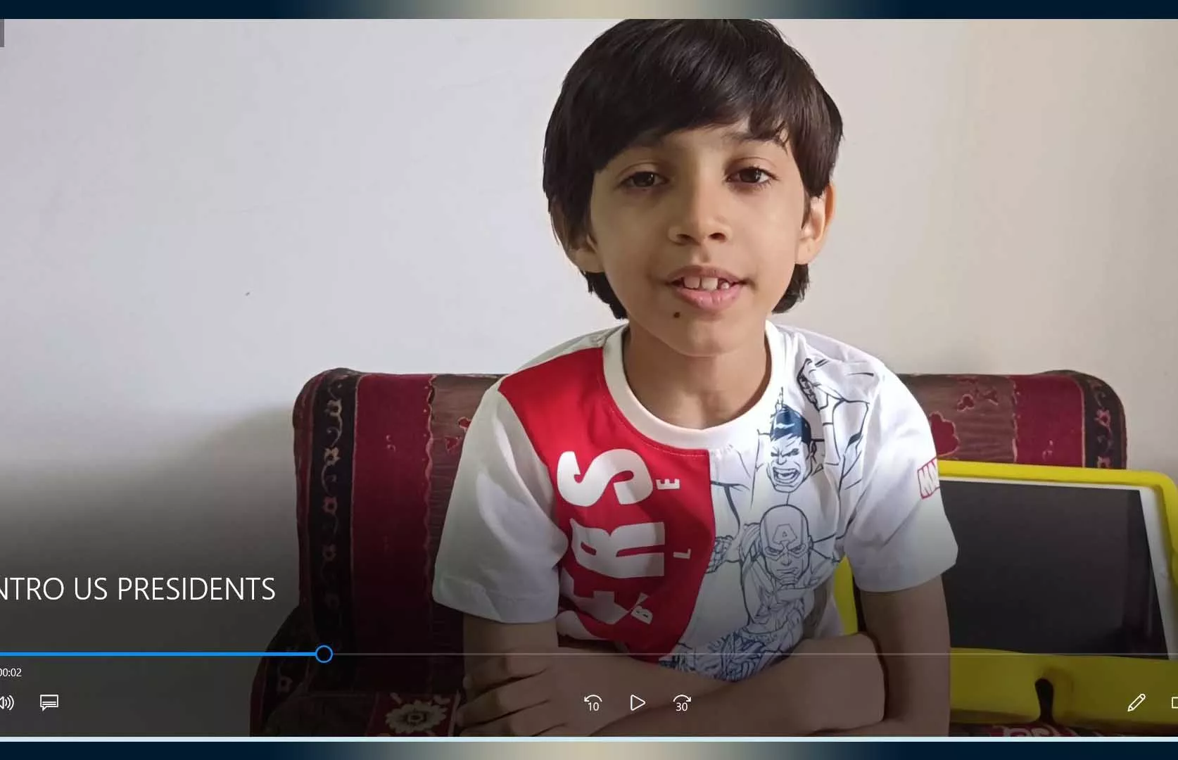 FASTEST TO RECITE ALL USA PRESIDENTS NAMES BY A KID