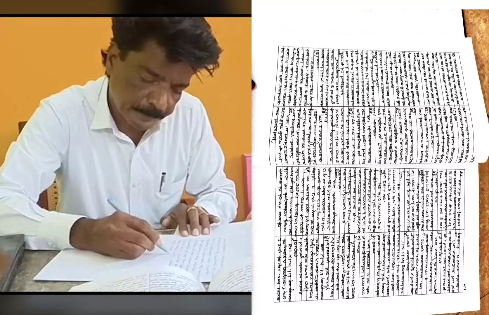 ELDEST TO WRITE NEW TESTAMENT OF BIBLE IN UPSIDE DOWN REVERSE ORDER