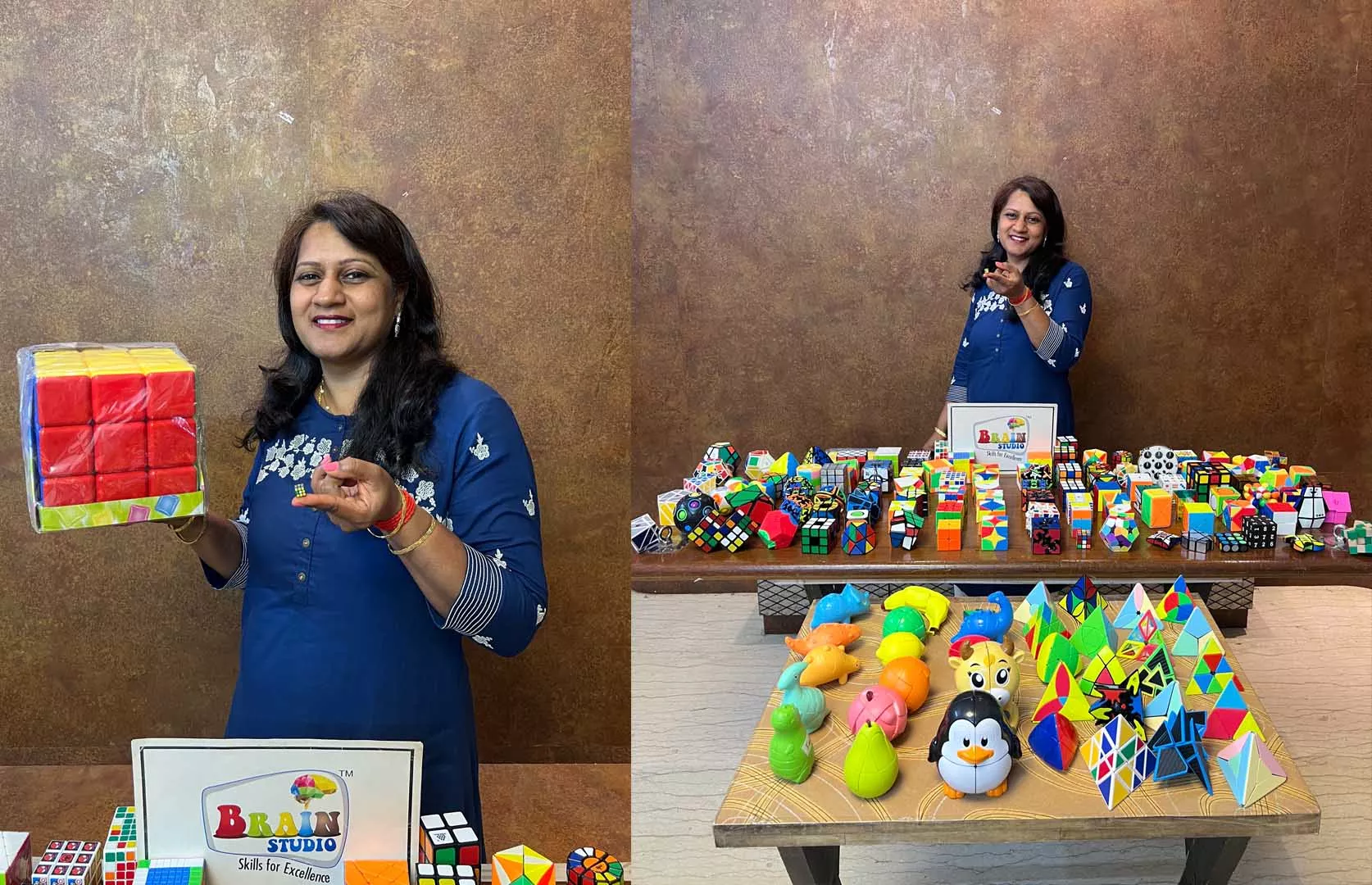 LARGEST COLLECTION OF UNIQUE & DIFFERENT VARIETIES OF RUBIK'S CUBES