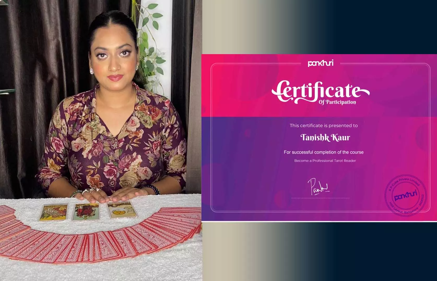 YOUNGEST TAROT CARD READER (FEMALE)