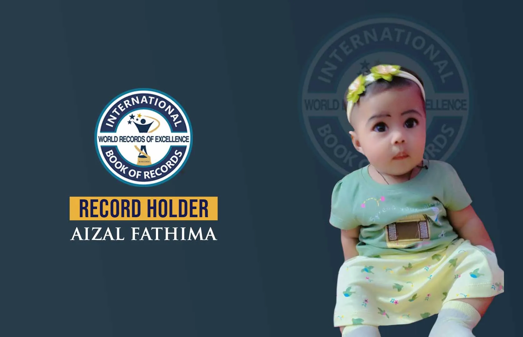 YOUNGEST AADHAAR CARD HOLDER