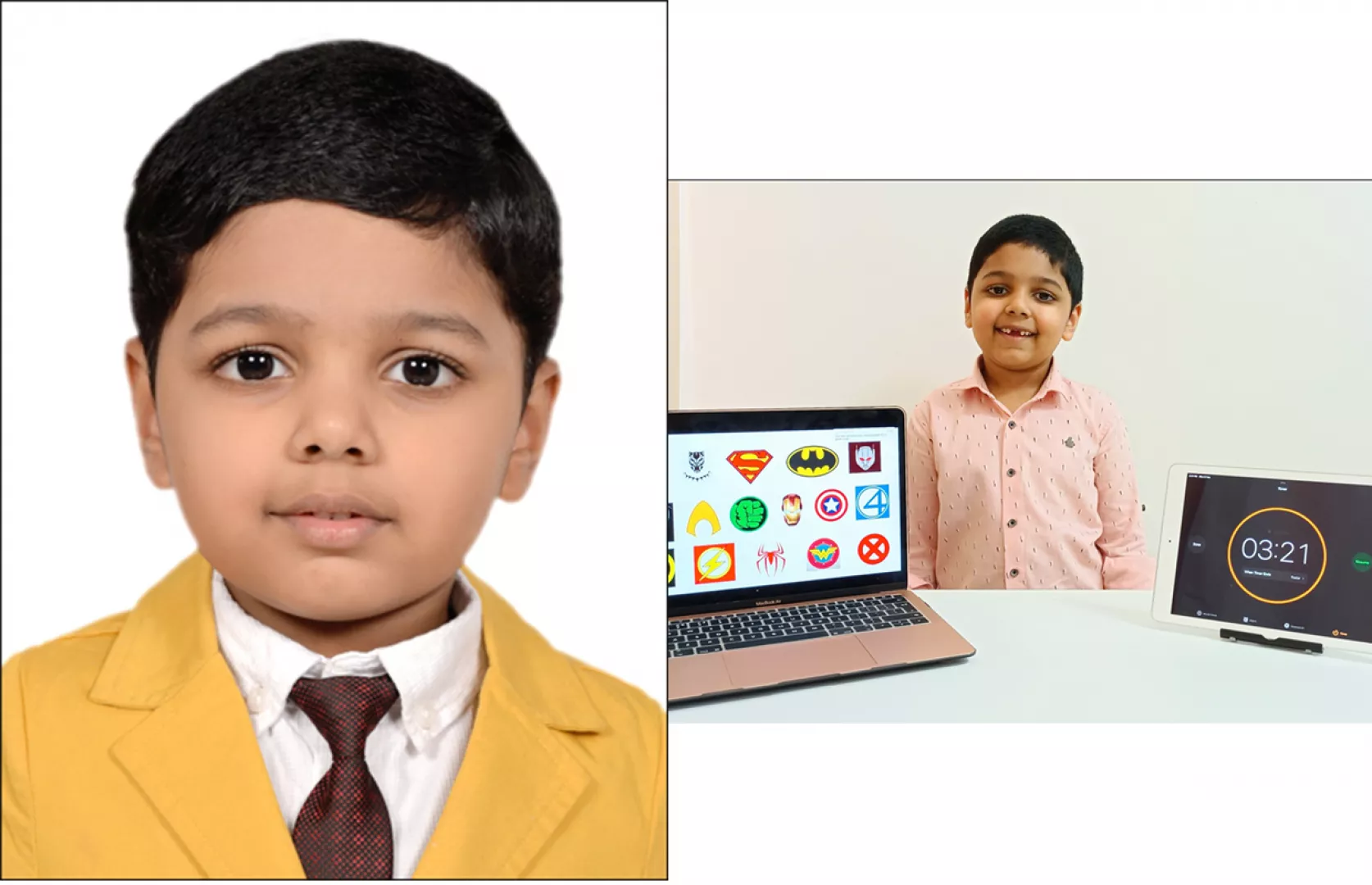 YOUNGEST BOY TO IDENTIFY MAXIMUM LOGOS