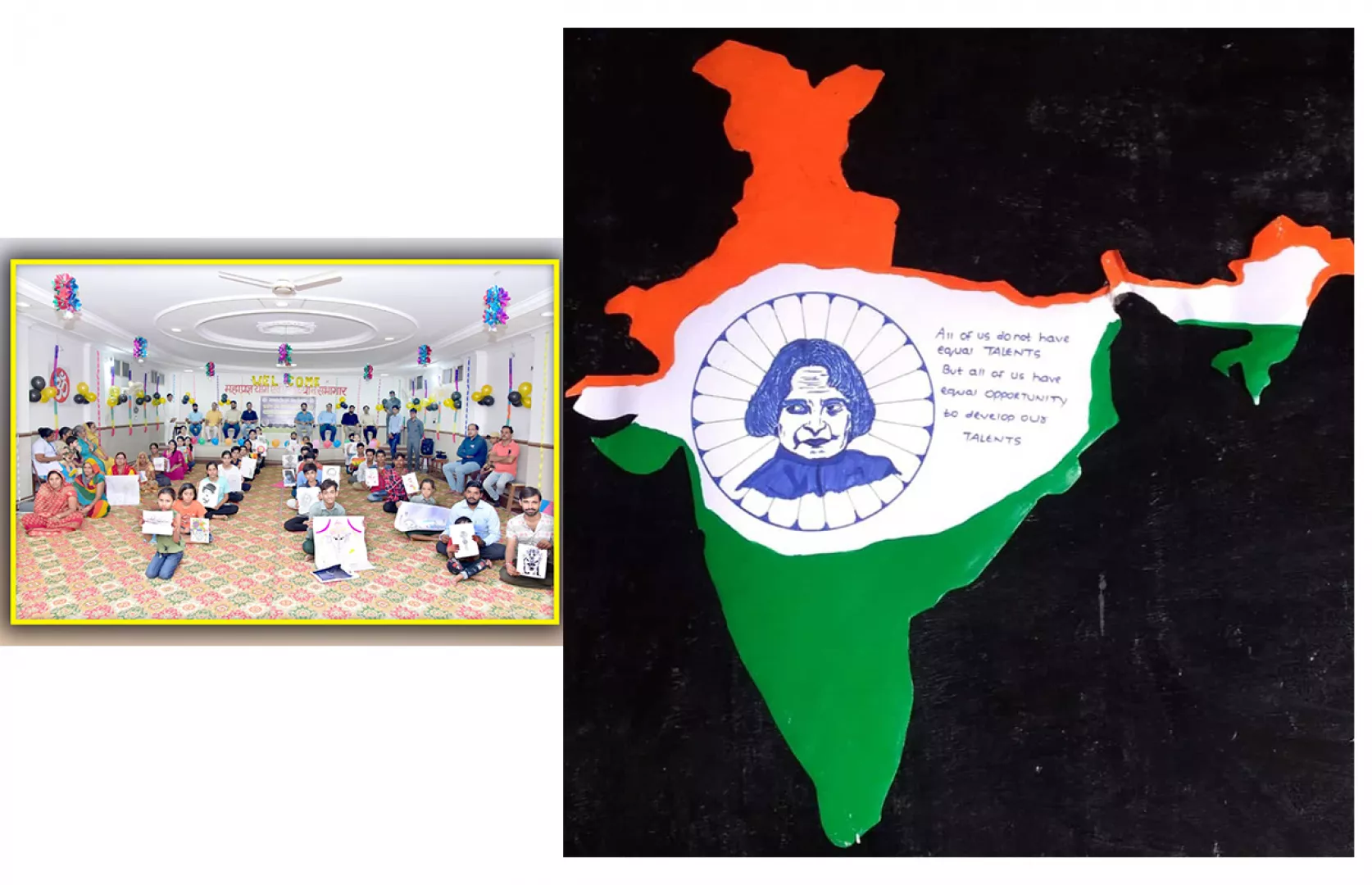 MAXIMUM PEOPLE PARTICIPATING IN DRAWING & PAINTING ACTIVITIES