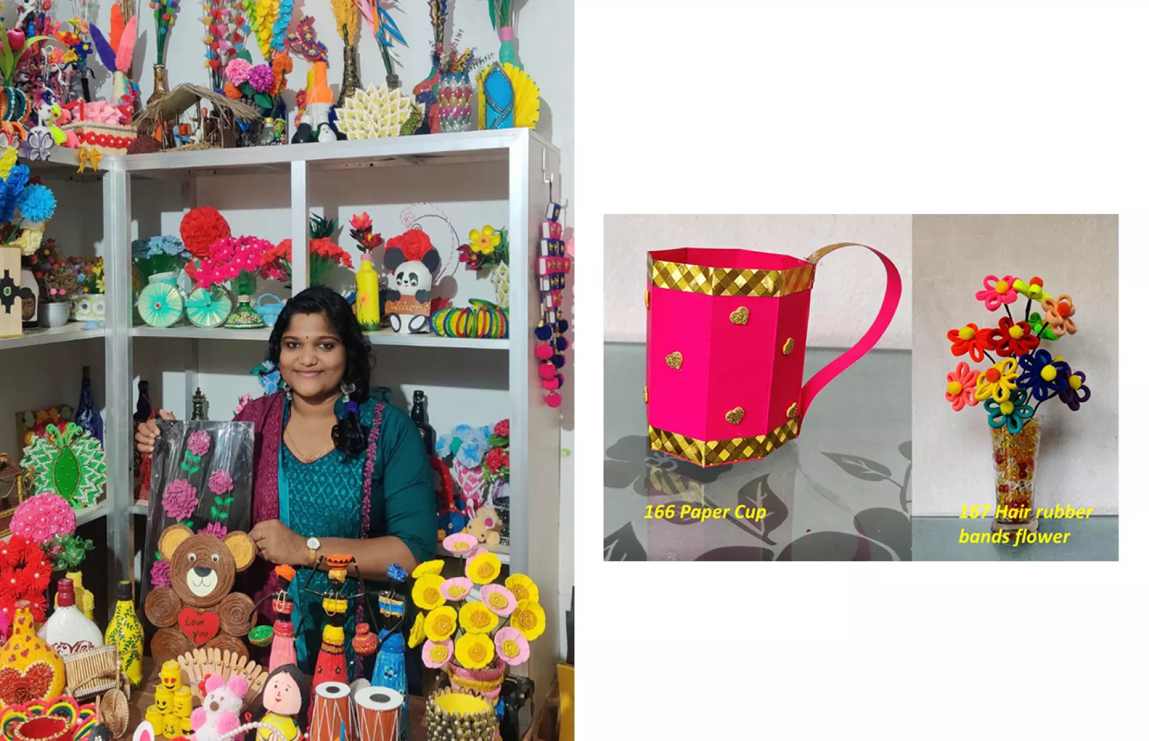 YOUNGEST TO MAKE 500 CRAFTS