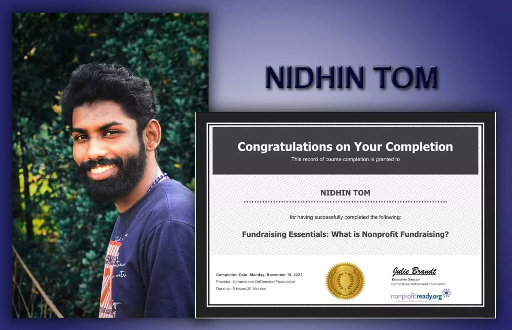 MAXIMUM ONLINE CERTIFICATES ACHIEVED IN 24 HOURS