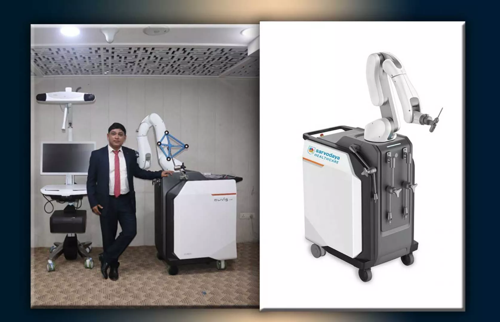 WORLD’S FIRST CRUCIATE-RETAINING TOTAL KNEE REPLACEMENT SURGERY WITH FULLY ACTIVE ROBOT ASSISTANCE