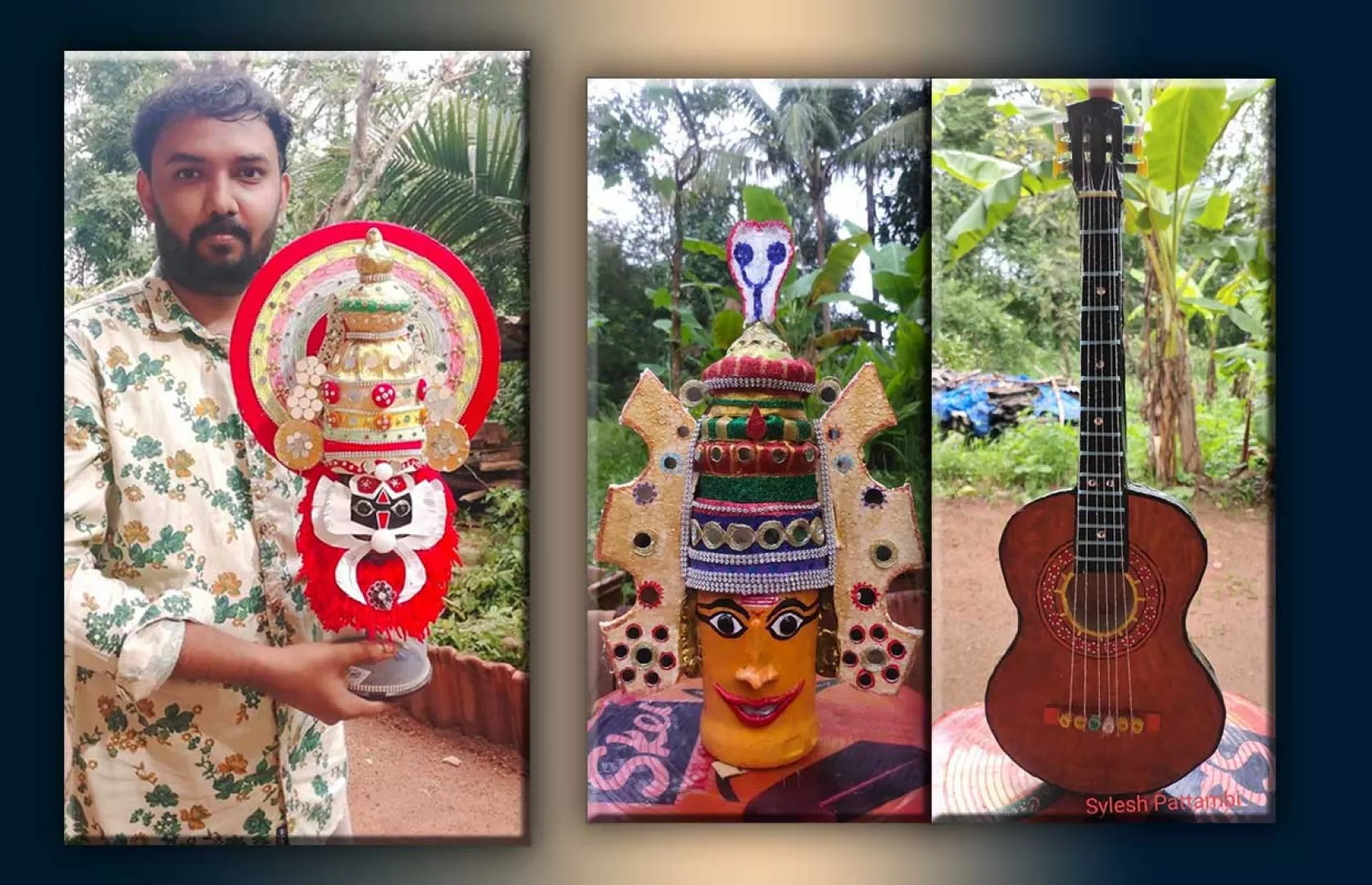 MOST NUMBER OF MINIATURE CRAFTS MADE WITH WASTE MATERIALS