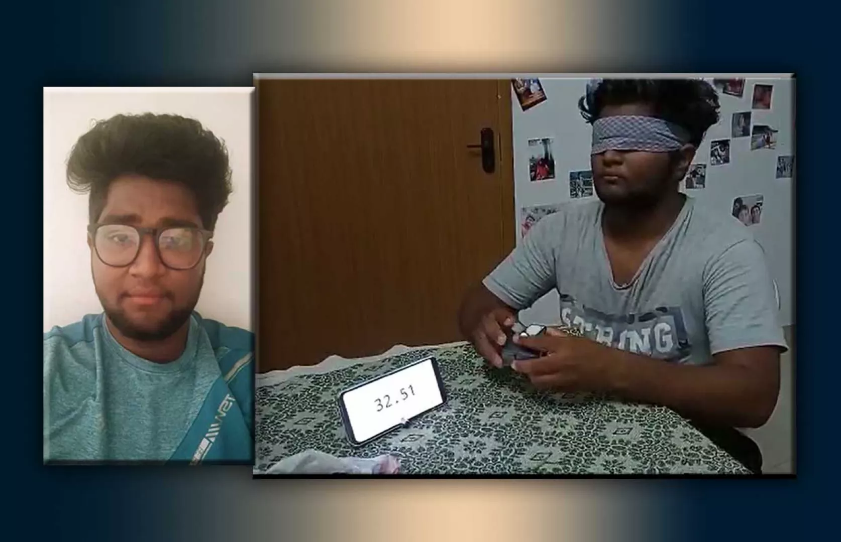 FASTEST TO SOLVE WINDMILL MIRROR CUBE BLINDFOLDEDLY