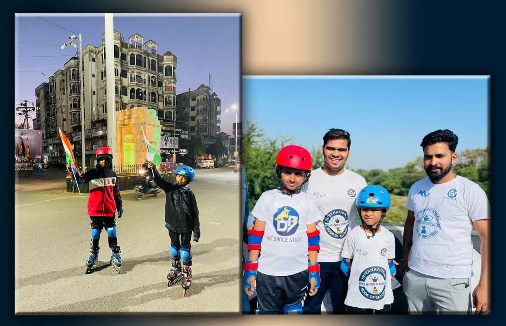 LONGEST DISTANCE COVERED BY DOING REVERSE SKATING (DUO)