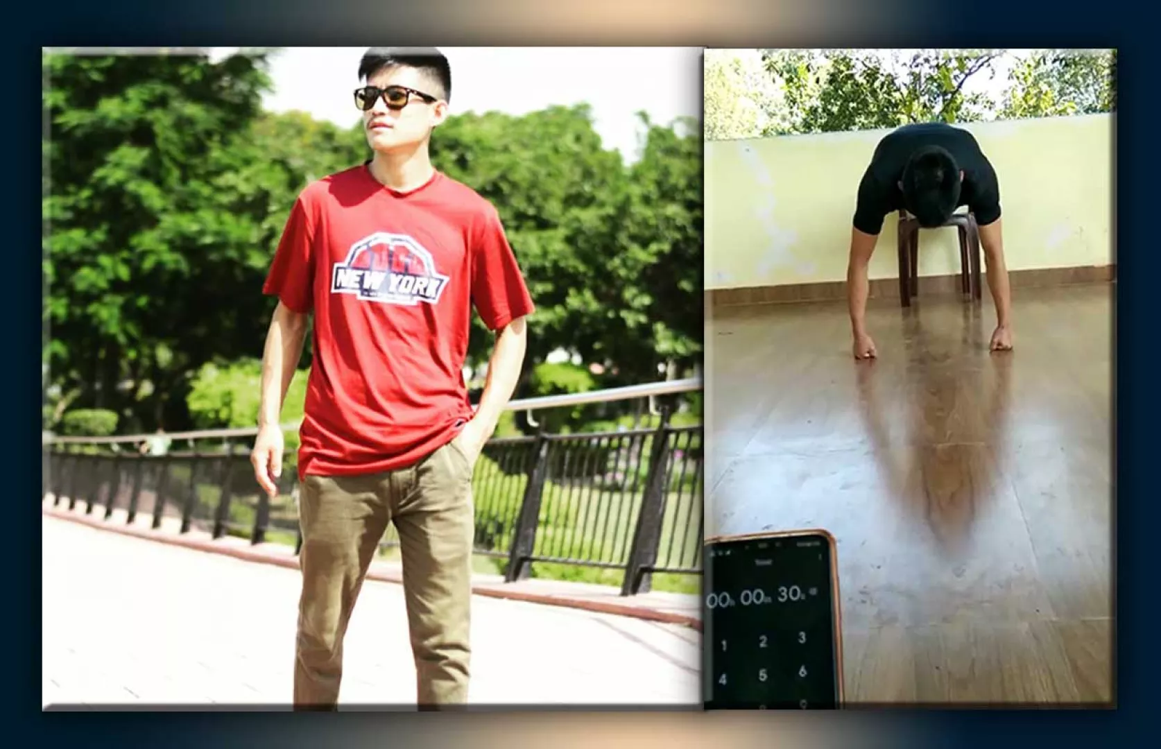 MAXIMUM DECLINE KNUCKLE PUSH-UPS IN 30 SECONDS