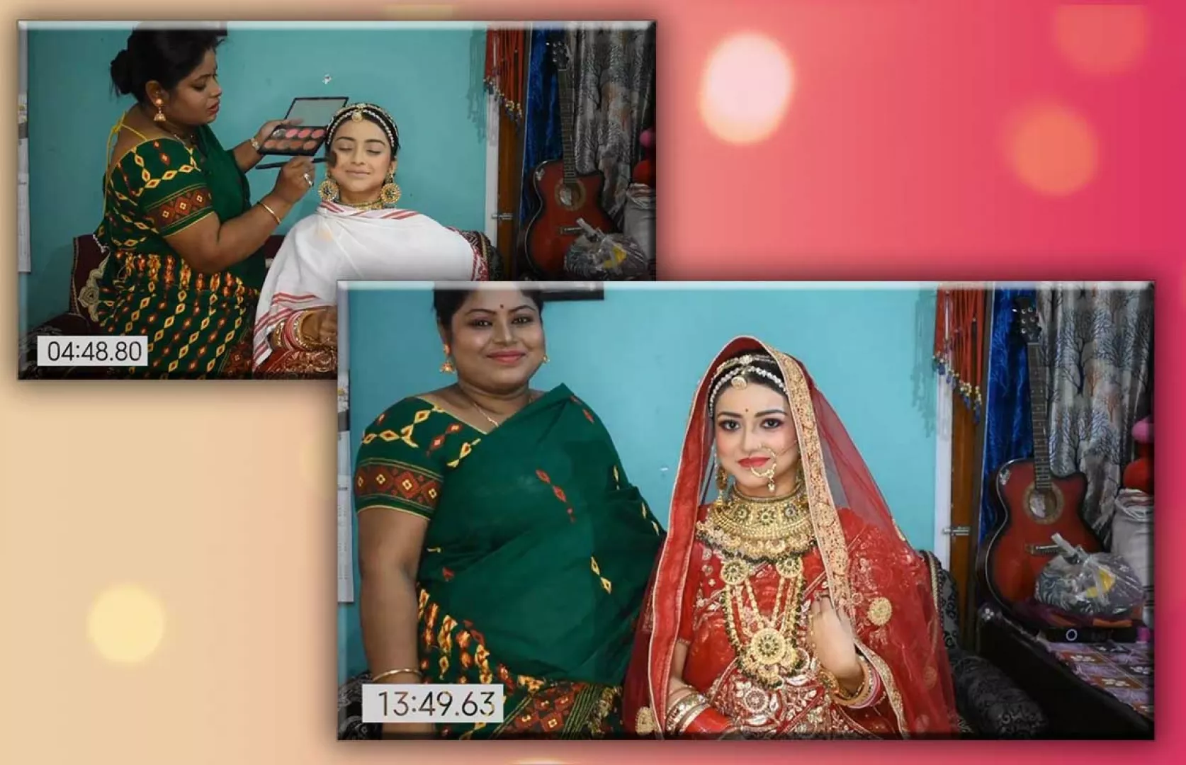 FASTEST INDIAN BRIDAL MAKEUP