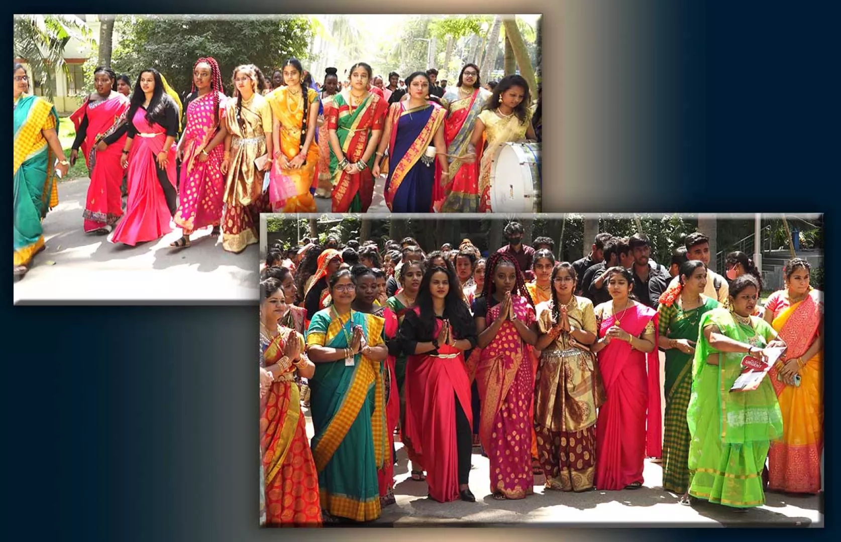 BIGGEST HUMAN STRUCTURE OF GENDER EQUALITY SYMBOL