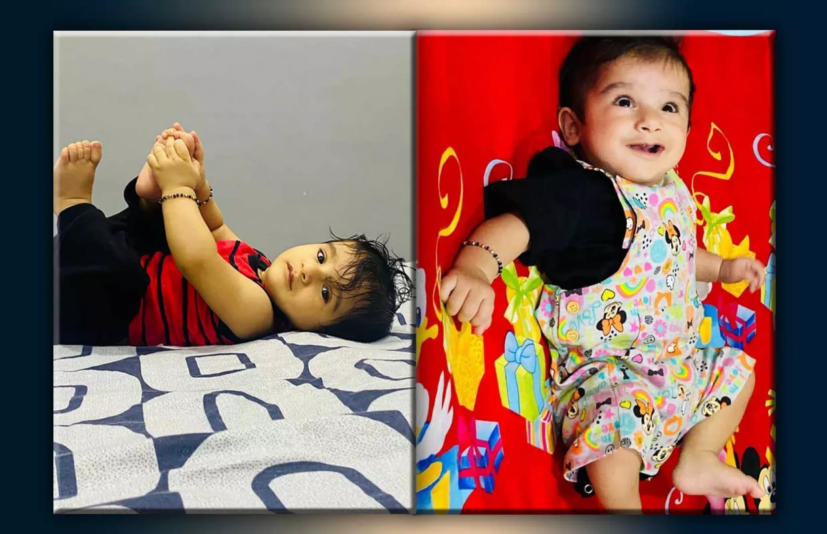 MAXIMUM HUMAN BODY PARTS IDENTIFIED BY AN INFANT