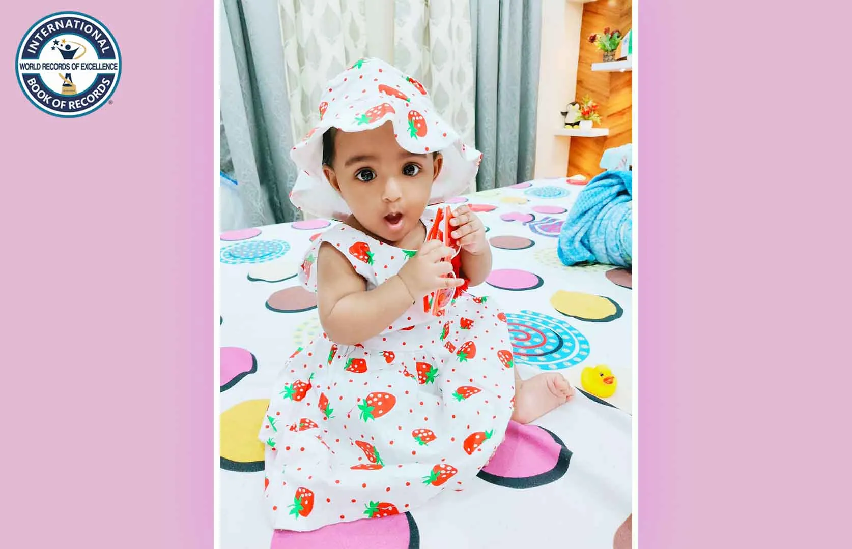 MAXIMUM INDIAN DOCUMENTS ACHIEVED BY AN INFANT