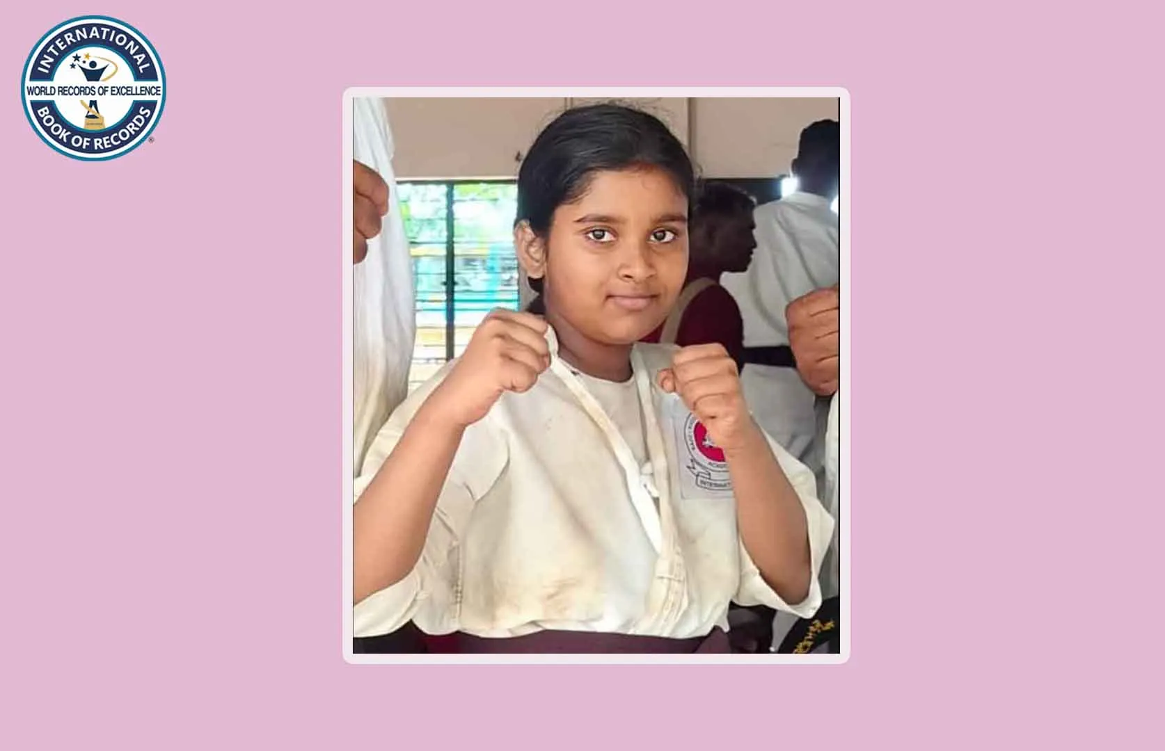 FASTEST TO BREAK 200 TILES OF 10 MM BY A KID