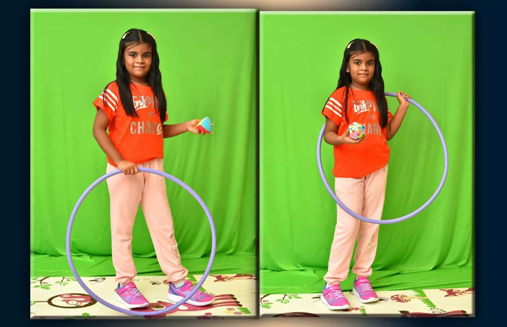 FASTEST TO SOLVE MASTERMORPHIX CUBE WHILE ROTATING HULA HOOP BY A KID