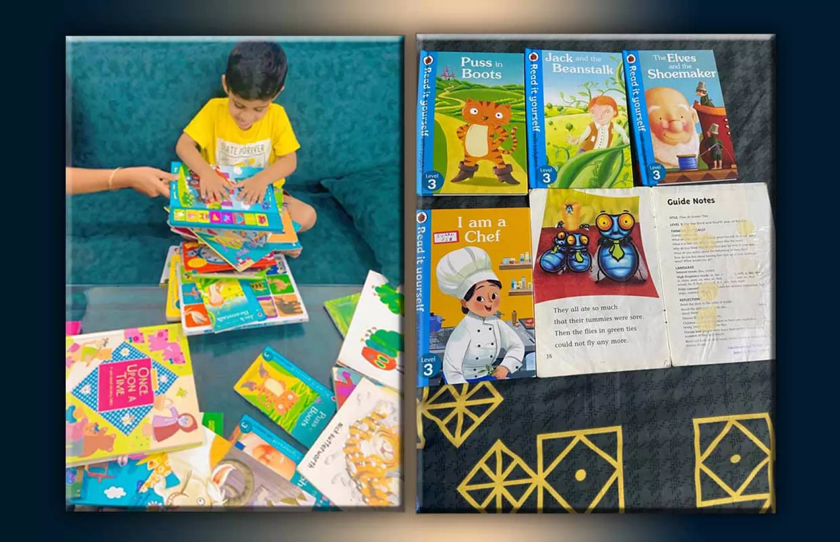 YOUNGEST READER TO READ MAXIMUM LEVEL-3 BOOKS