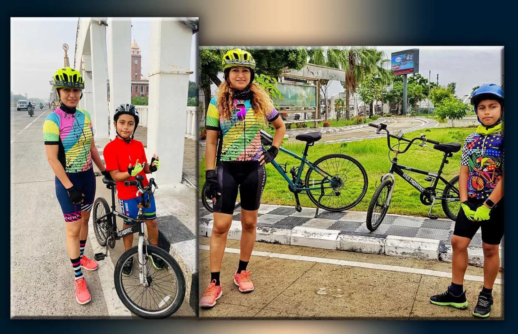 YOUNGEST & FASTEST 150 KM ENDURANCE CYCLING BY A MOTHER-SON DUO NON-STOP ON A HYBRID/NON GEARED CYCLE