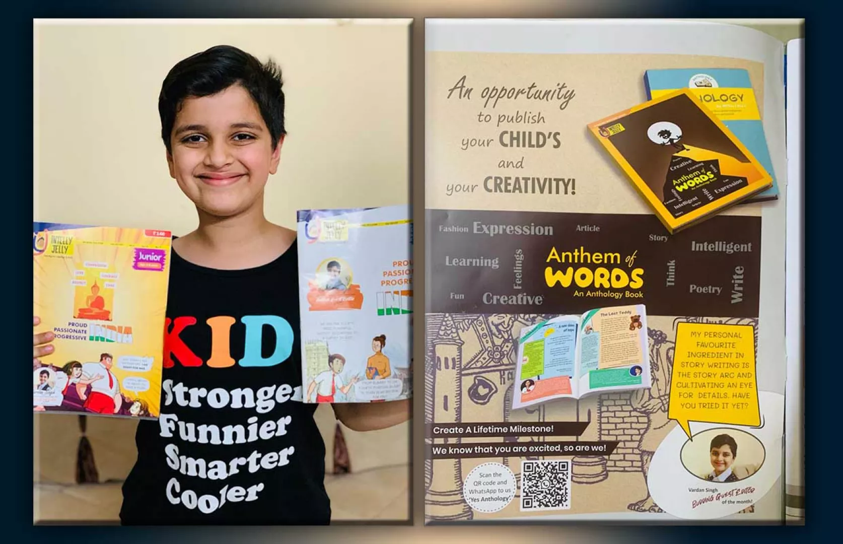 YOUNGEST GUEST EDITOR OF A KID’S MAGAZINE