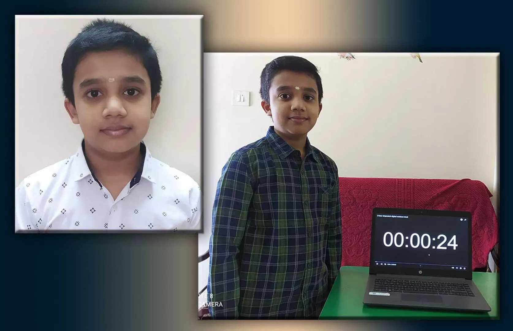 YOUNGEST TO RECITE NAMES OF MAXIMUM INTERNATIONAL ROCKETS