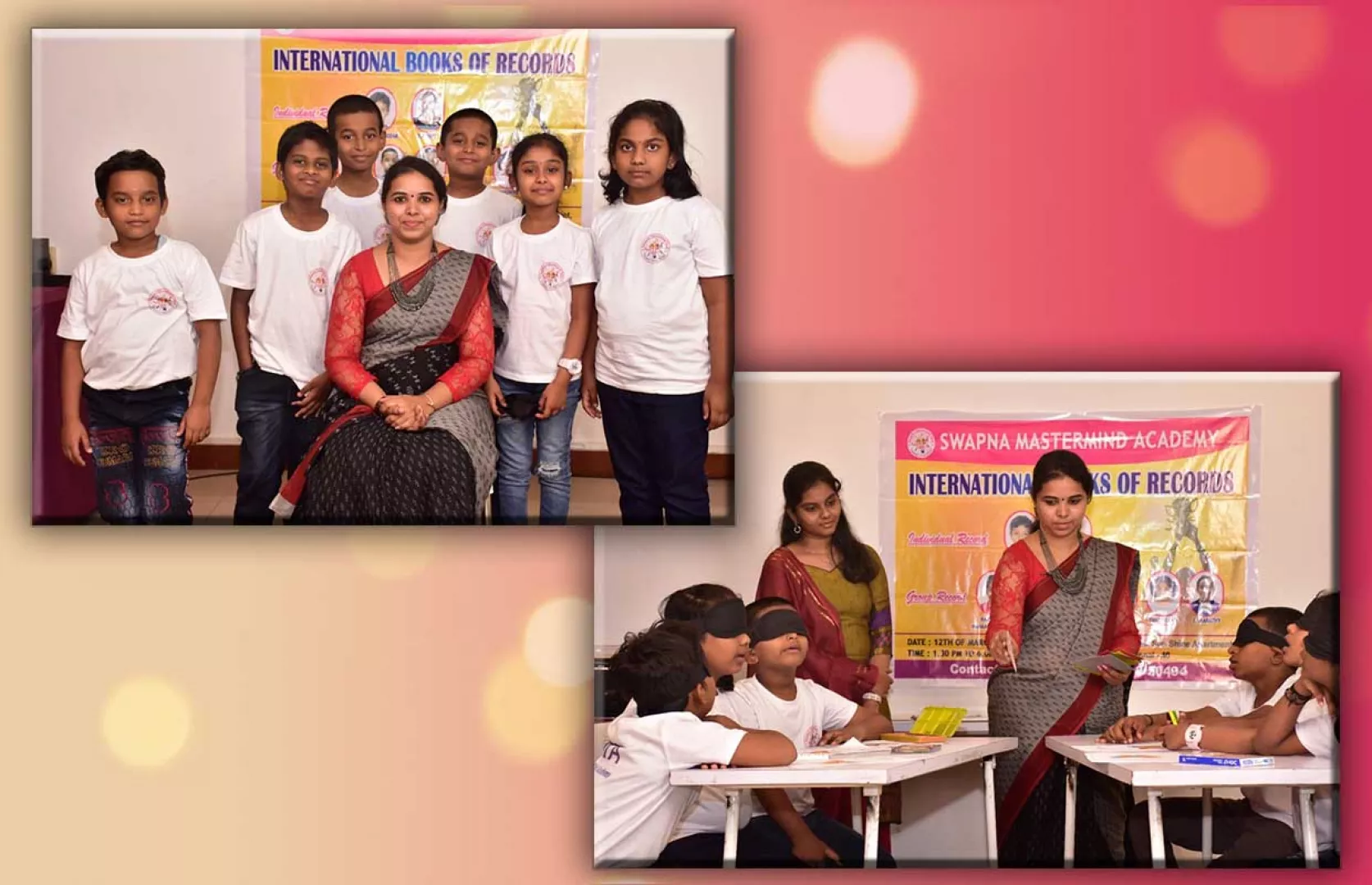 MAXIMUM KIDS IDENTIFYING MAXIMUM COLORS ALL TOGETHER AT THE SAME TIME (BLINDFOLDED)