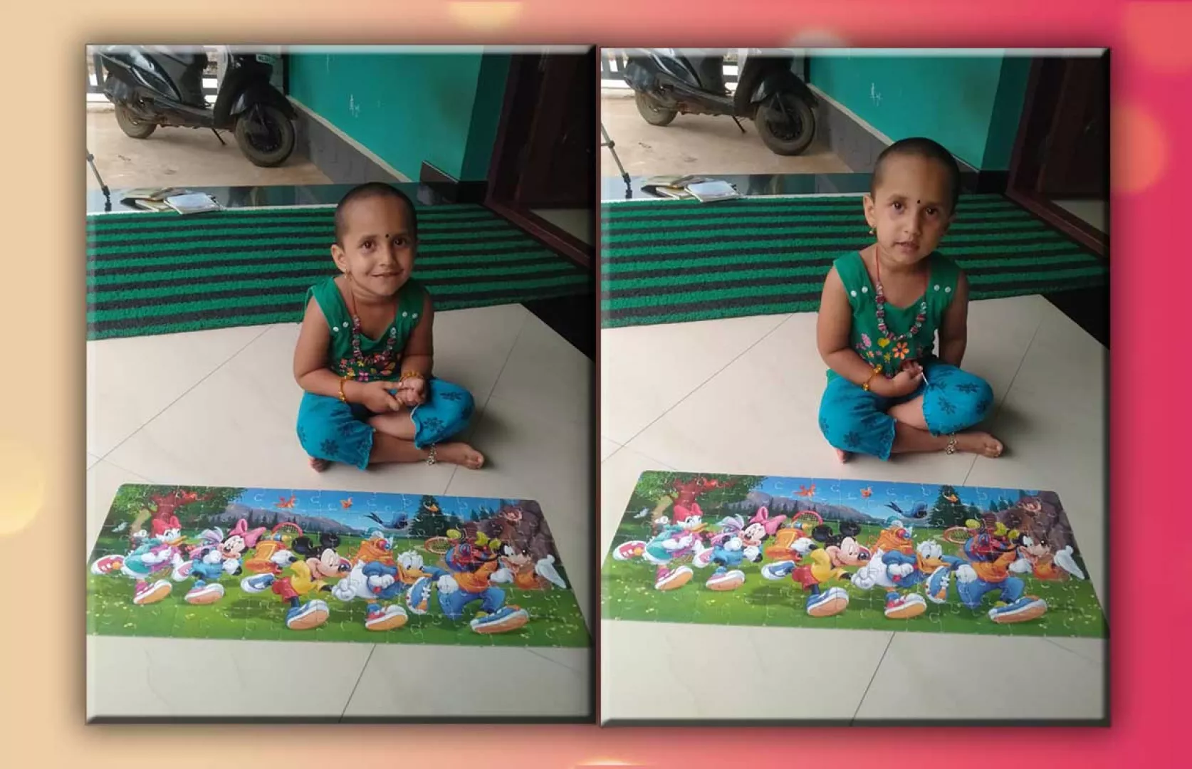 YOUNGEST GIRL TO SOLVE 90 PIECE JIGSAW PUZZLE