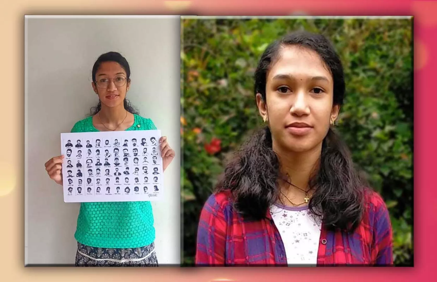 MAXIMUM STENCIL ART PORTRAITS MADE ON A SINGLE A3 SHEET