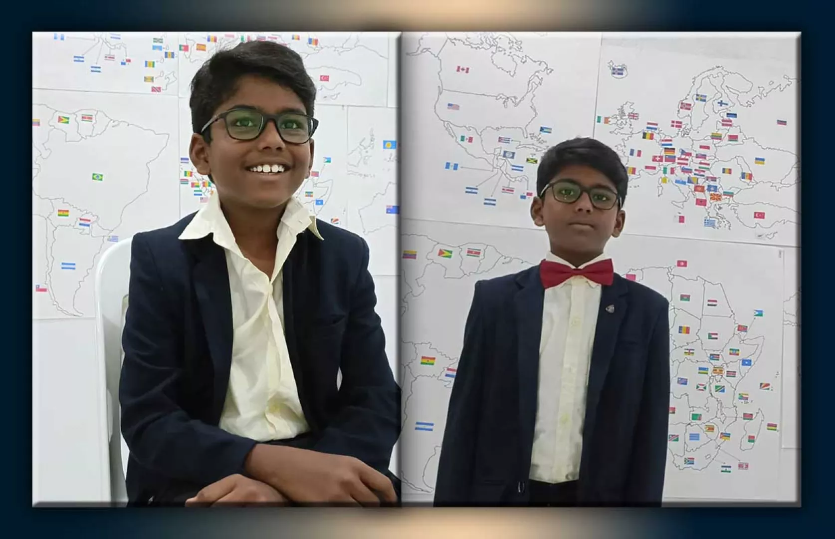 FASTEST TO IDENTIFY FLAGS OF ALL COUNTRIES AND RECITE THEIR NAMES, CAPITALS, CURRENCIES, LANGUAGES (KID)