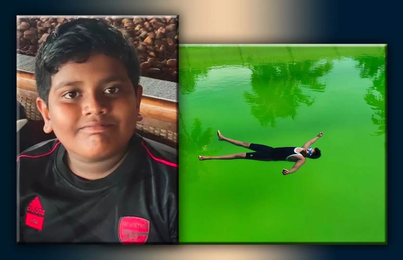 YOUNGEST TO FLOAT ON WATER IN A SHAVASANA POSE FOR LONGEST TIME