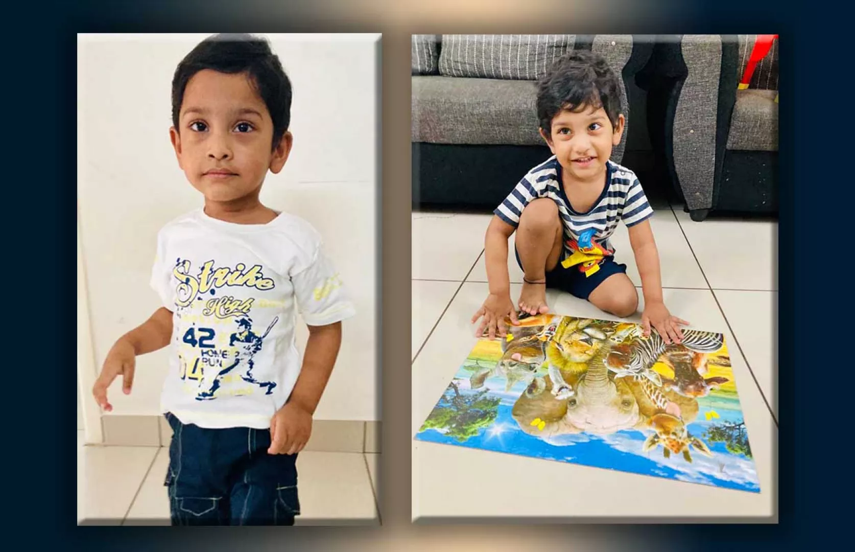 MOST PIECES JIGSAW PUZZLE SOLVED BY A TODDLER