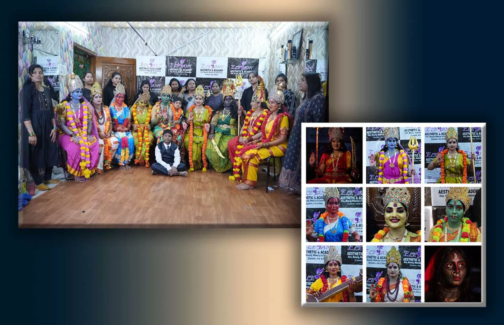 FASTEST TO DO MAKE-UP LOOKS OF GODDESS DURGA'S AVATARS BY MOST MAKE-UP ARTISTS