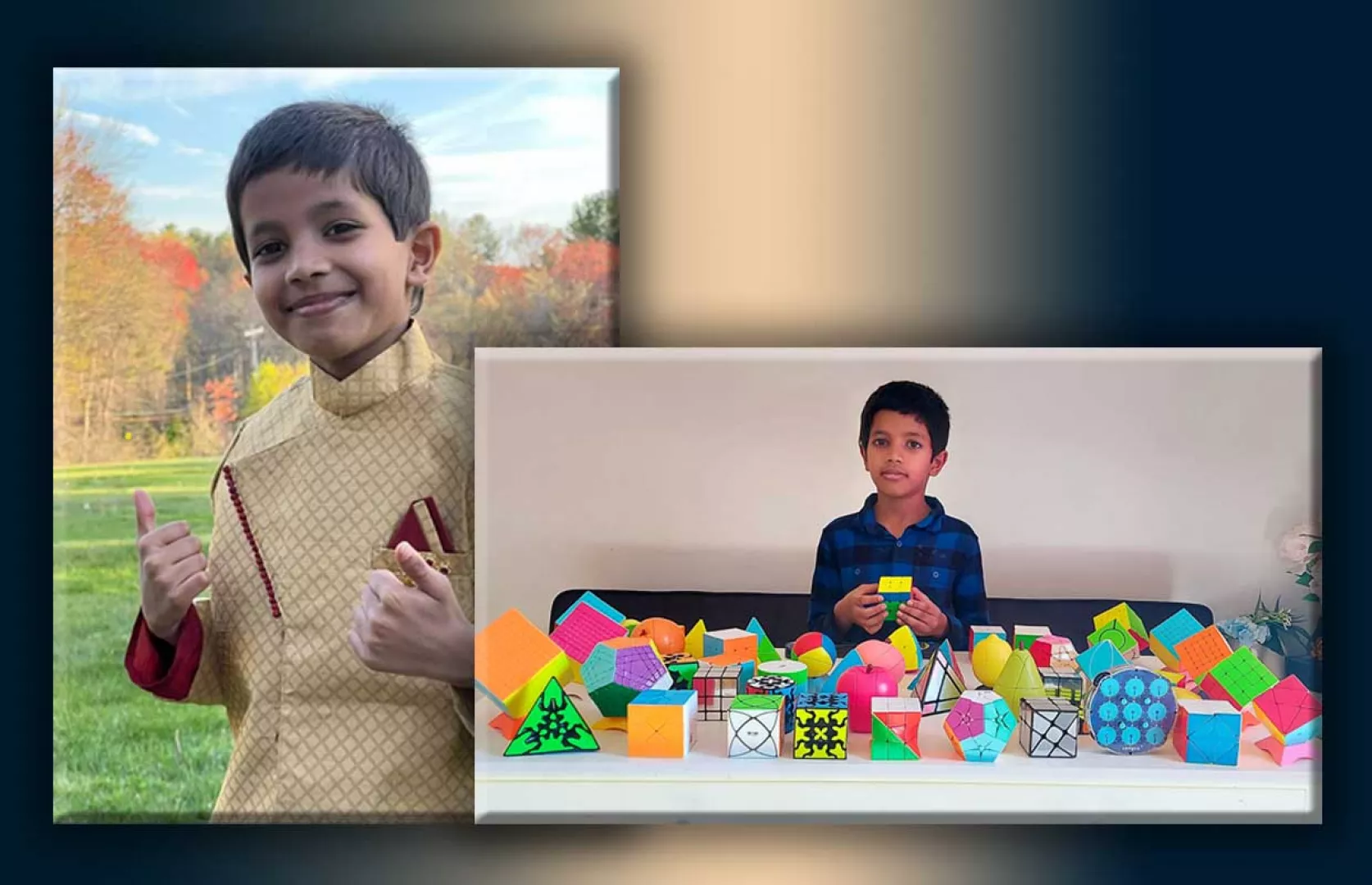 YOUNGEST TO SOLVE MAXIMUMS DIFFERENT RUBIK'S CUBE