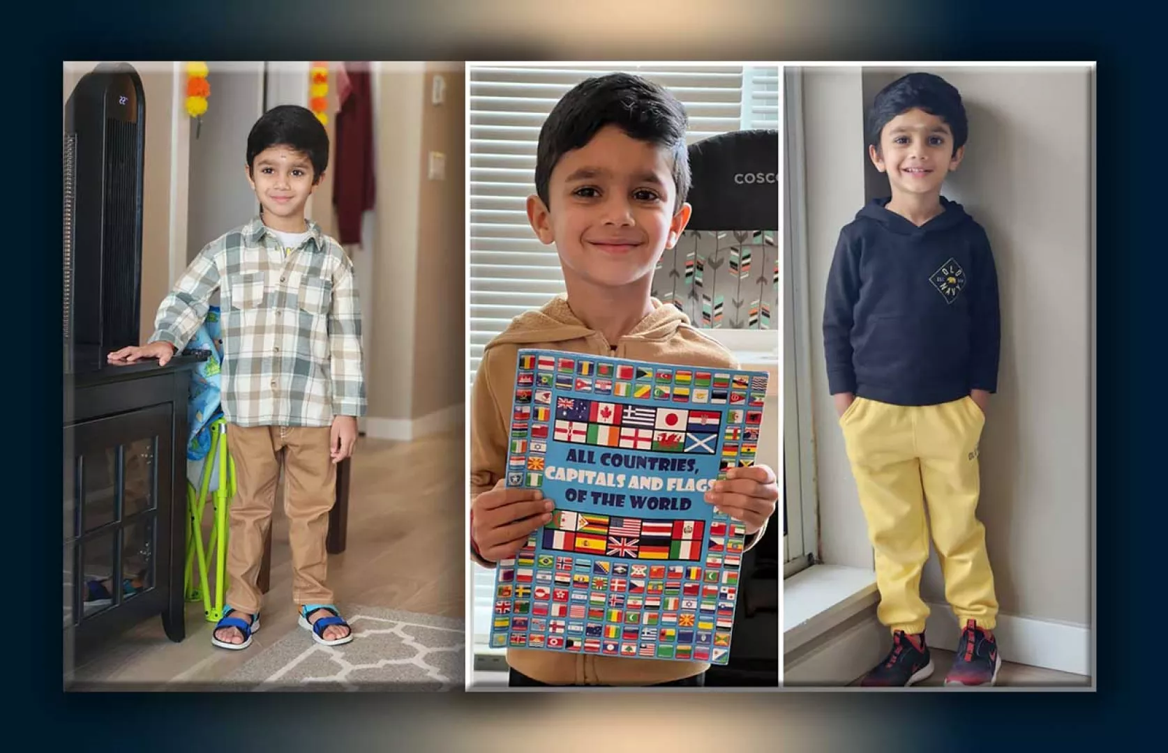 YOUNGEST TO IDENTIFY MAXIMUM FLAGS AND RECITE THEIR NAMES