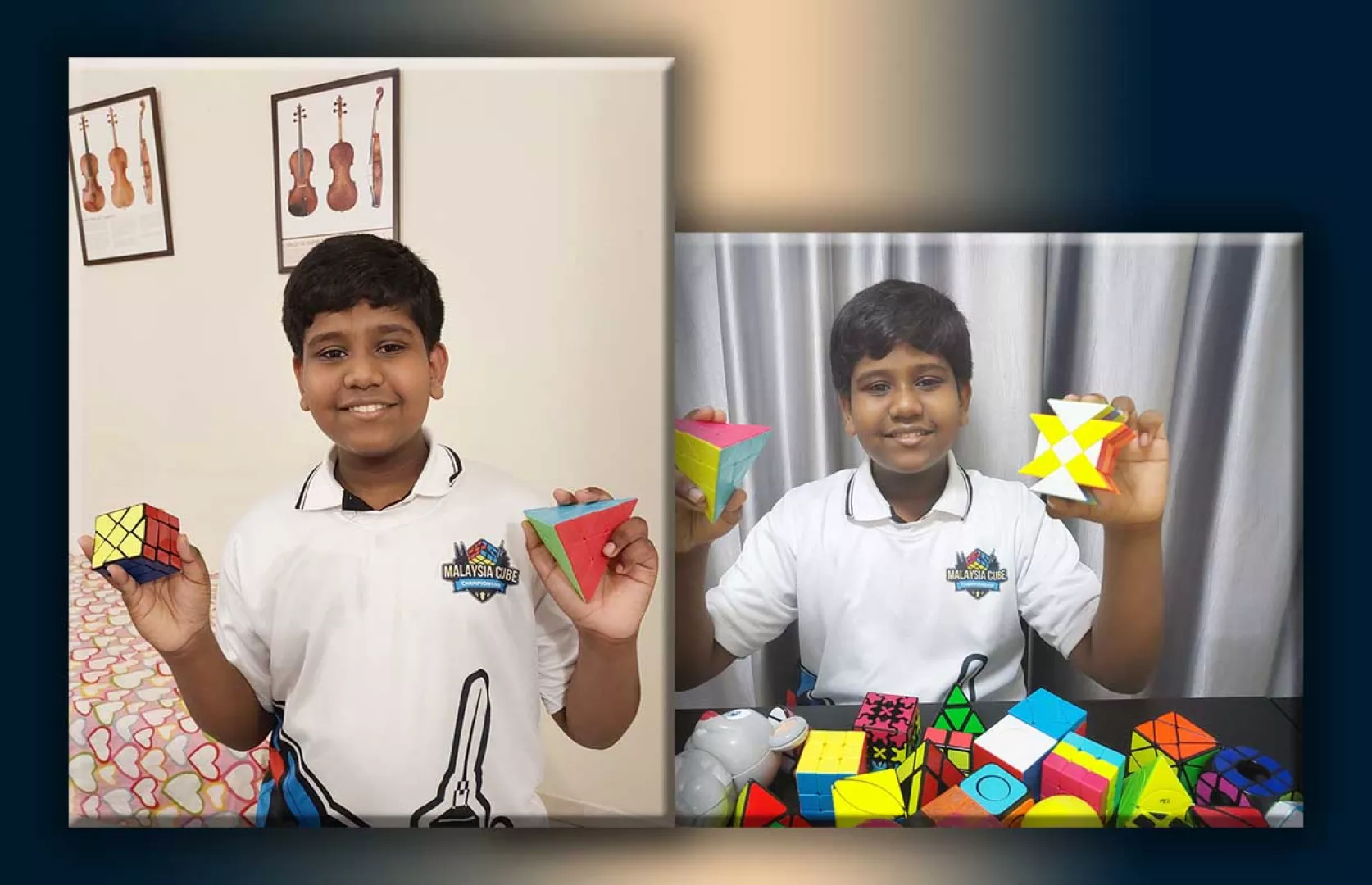 MAXIMUM DIFFERENT TYPES OF RUBIK’S CUBES SOLVED BY A KID