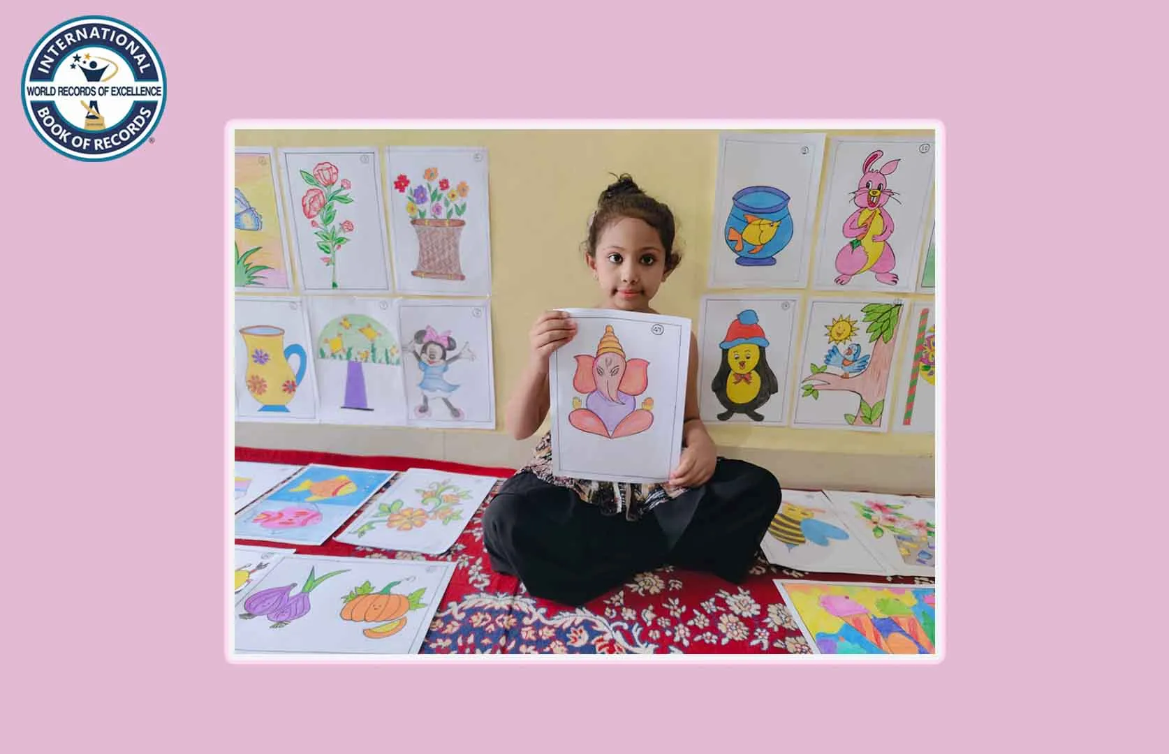 MAXIMUM CRAYON DRAWINGS COLORED BY A KID