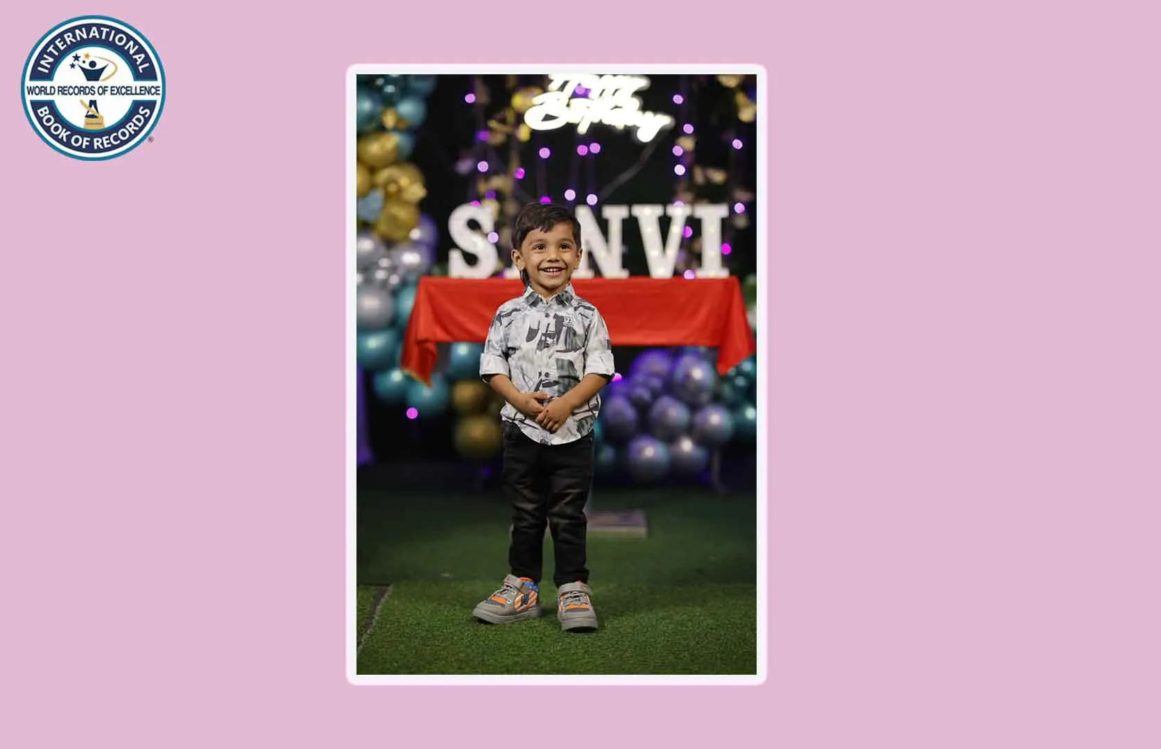 YOUNGEST TO IDENTIFY FLAGS OF 100 COUNTRIES & RECITE THEIR NAMES IN A SHORT TIME