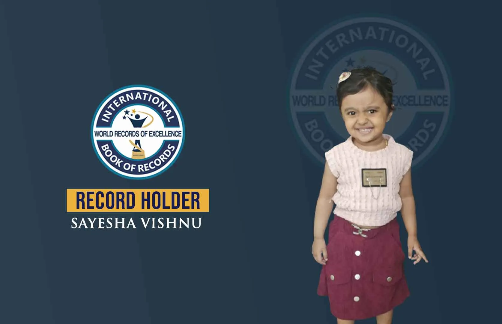 YOUNGEST TO SING INDIAN NATIONAL ANTHEM