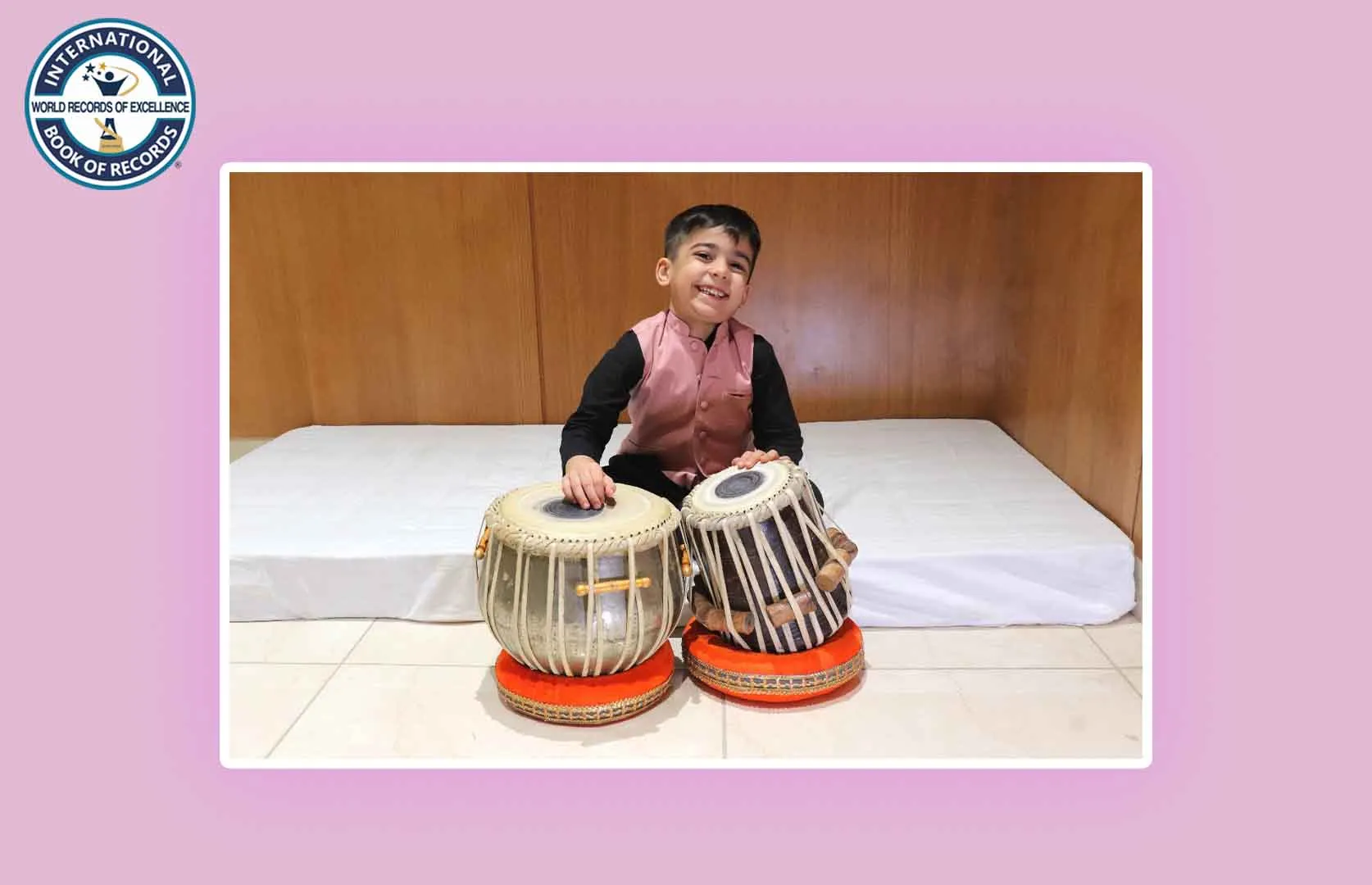 YOUNGEST TO PERFORM TEEN TAAL KA TABLA
