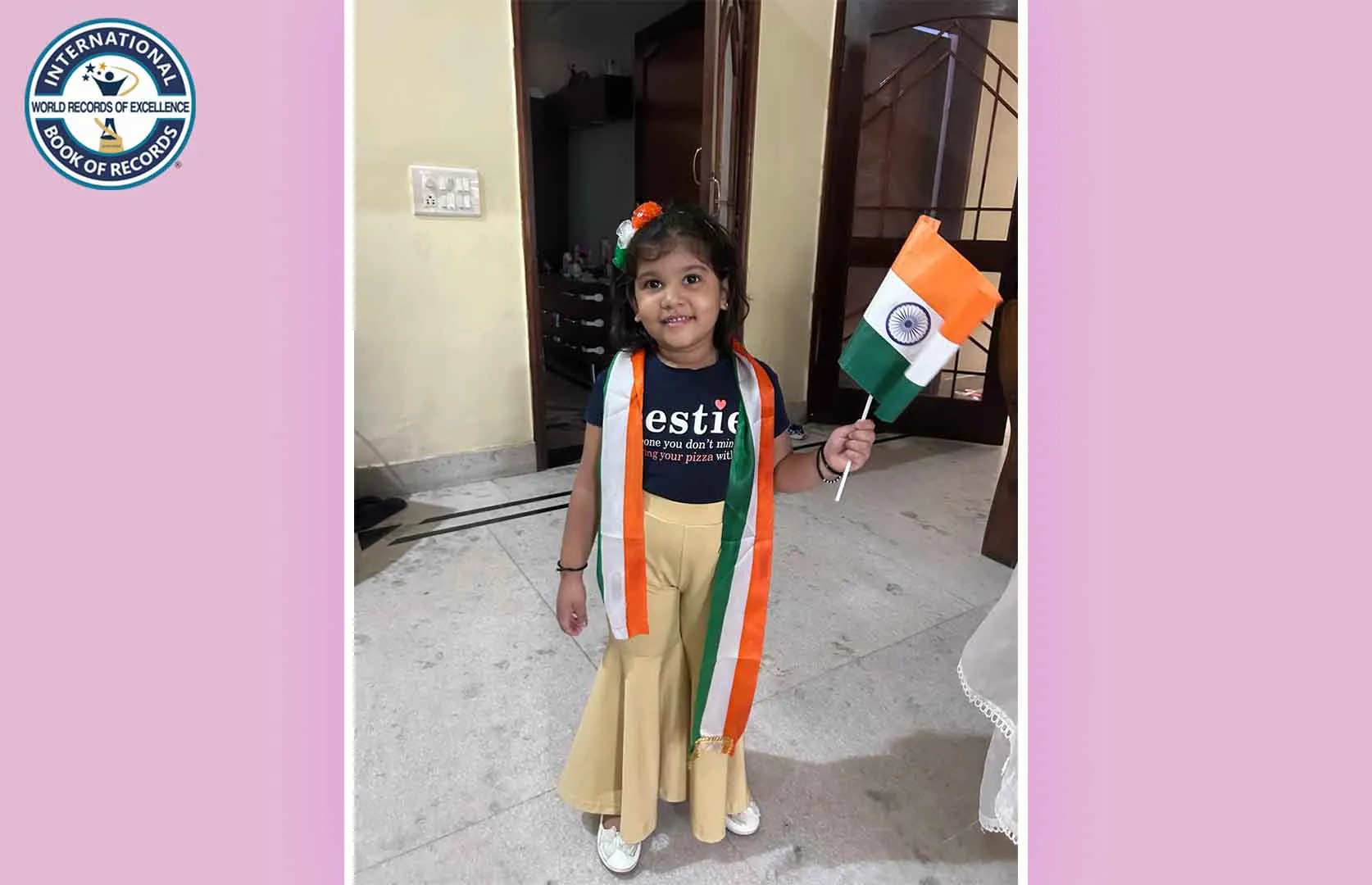 FASTEST TO RECITE 15 MANTRAS BY A PRESCHOOLER