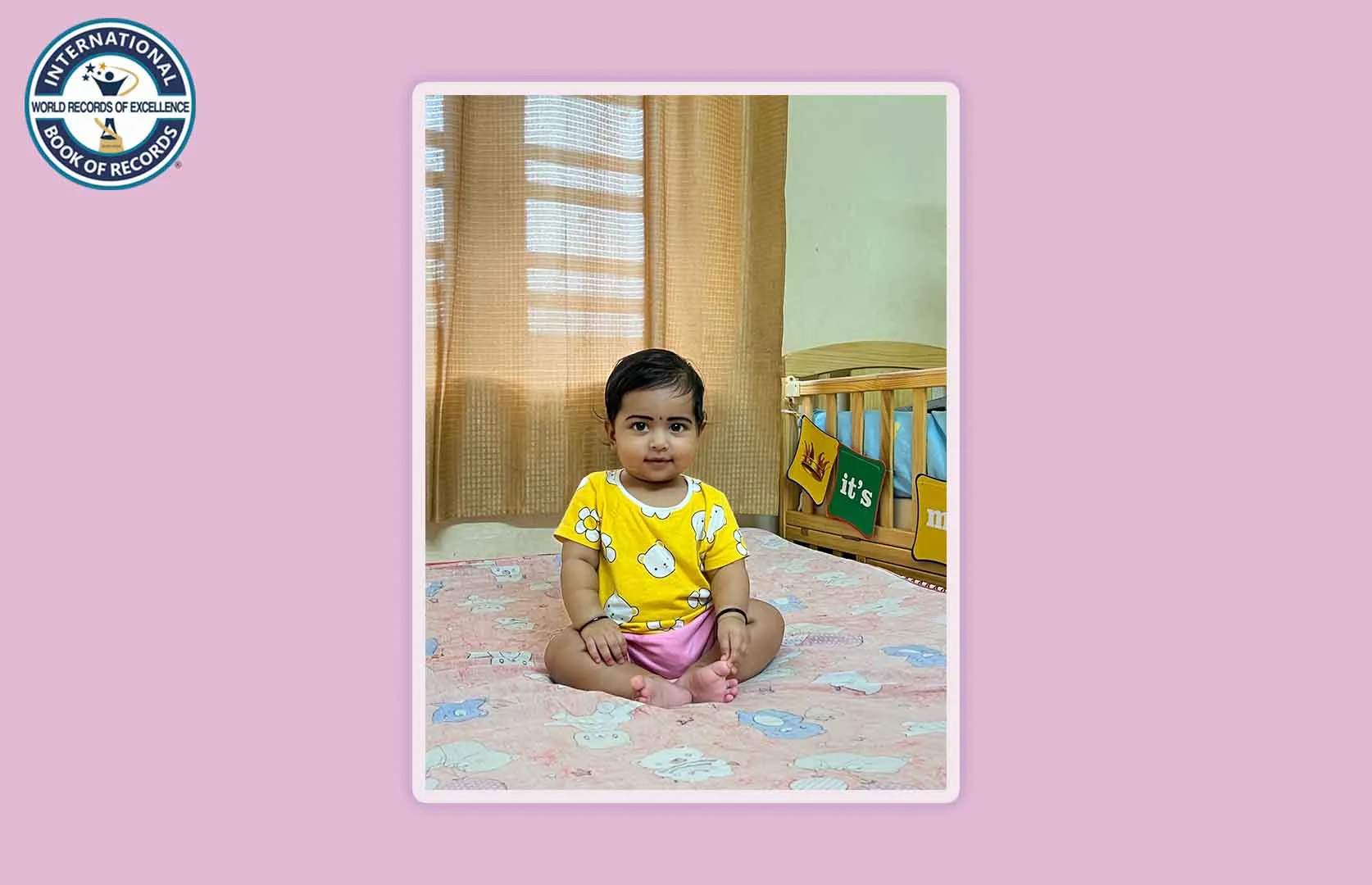 LONGEST TIME TO SIT WITHOUT ANY SUPPORT (INFANT)